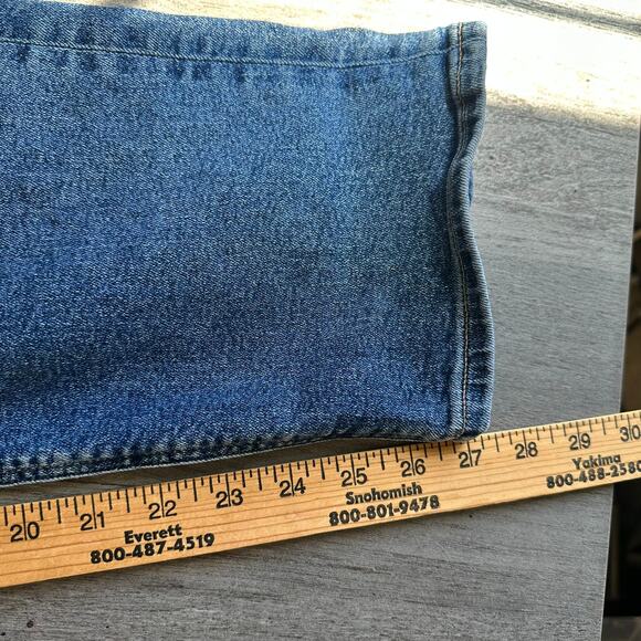 American Eagle Mom Jeans Blue Stretch 12 - Picture 12 of 14